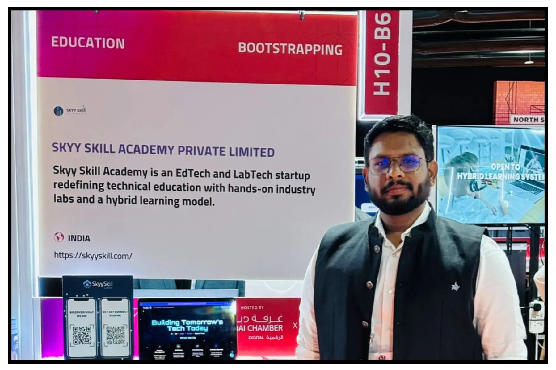 Skyy Skill Academy Showcases India's Innovation at NorthStar by GITEX Global 2025